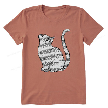 Pagewings Lots Of Books And Cute Cats Unisex Classic T-shirt