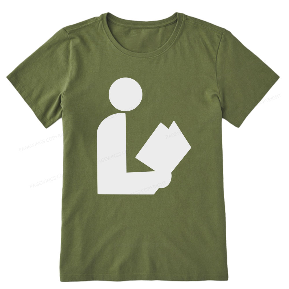 Pagewings National Library Symbol Unisex Classic T-shirt