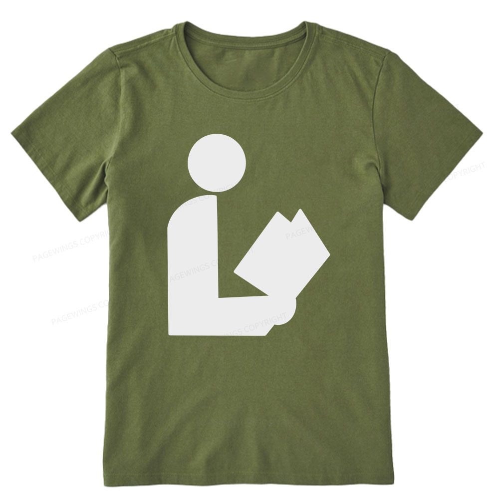 Pagewings National Library Symbol Unisex Classic T-shirt
