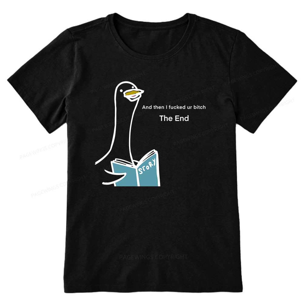Pagewings The Story-telling Goose Unisex Classic T-shirt