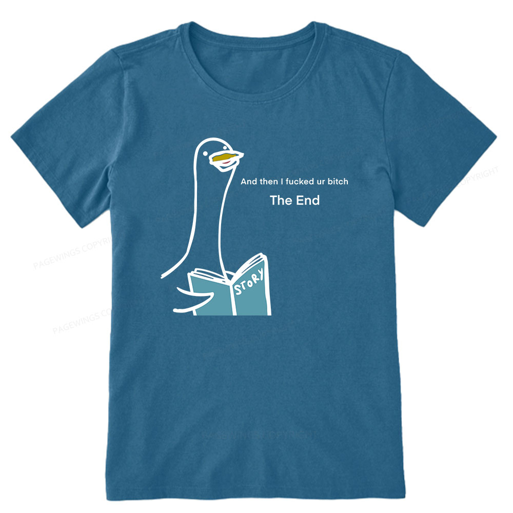Pagewings The Story-telling Goose Unisex Classic T-shirt