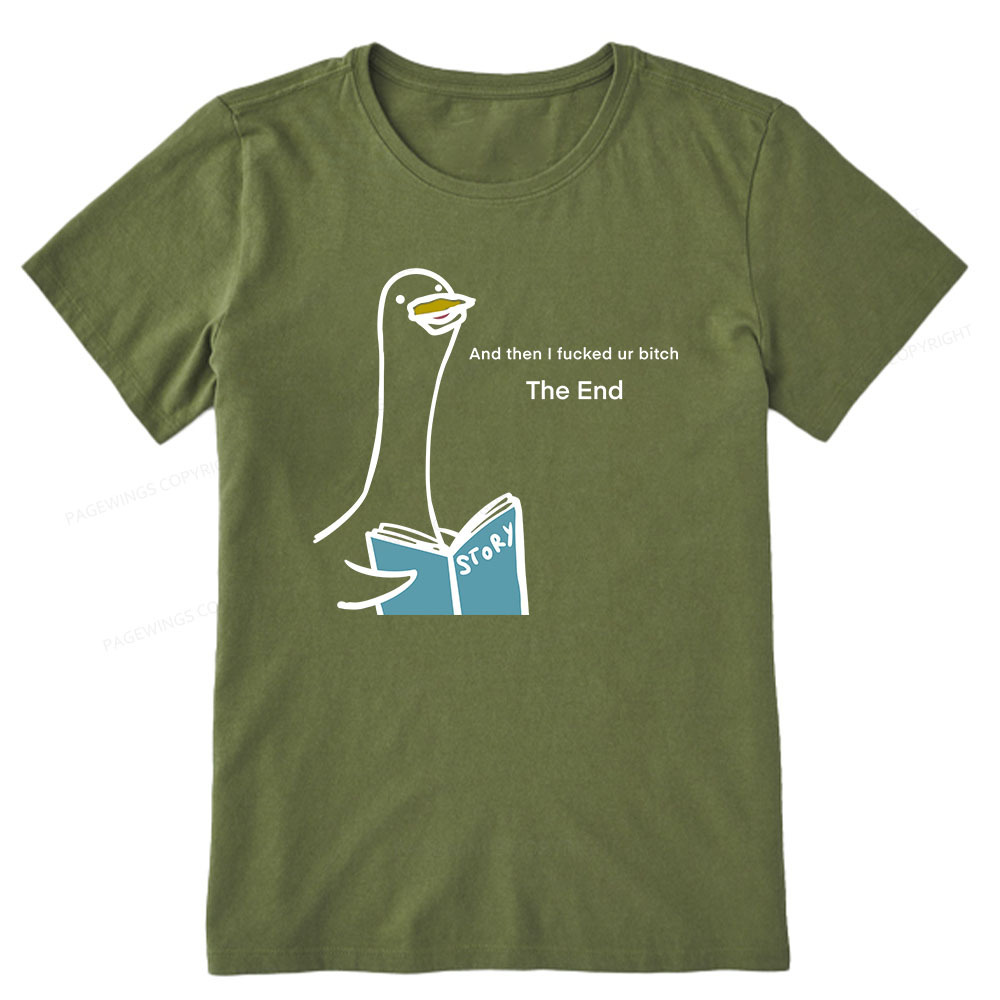Pagewings The Story-telling Goose Unisex Classic T-shirt