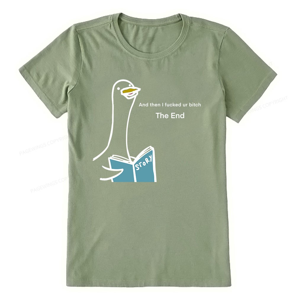Pagewings The Story-telling Goose Unisex Classic T-shirt