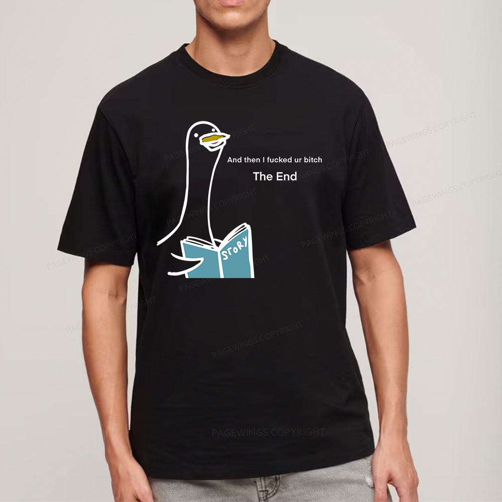 Pagewings The Story-telling Goose Unisex Classic T-shirt