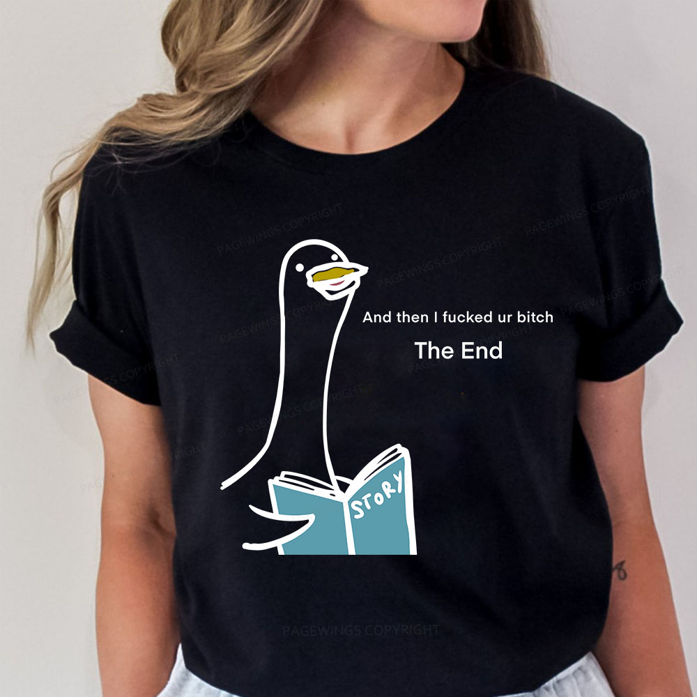 Pagewings The Story-telling Goose Unisex Classic T-shirt