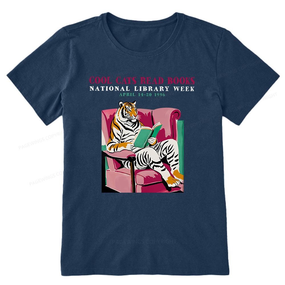 Pagewings  Library Week Poster 1996 Unisex Classic T-shirt