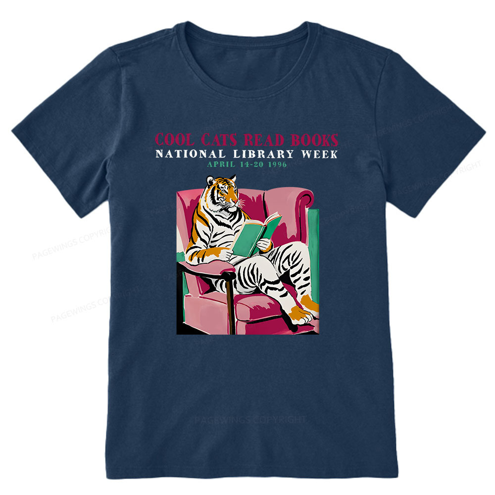 Pagewings Library Week Poster 1996 Unisex Classic T-shirt