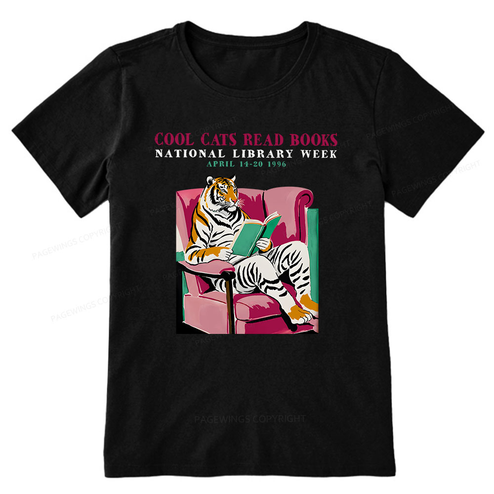 Pagewings Library Week Poster 1996 Unisex Classic T-shirt