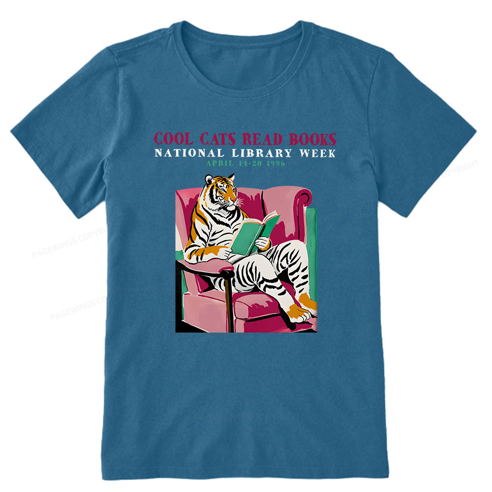 Pagewings Library Week Poster 1996 Unisex Classic T-shirt