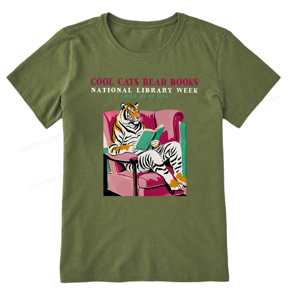 Pagewings  Library Week Poster 1996 Unisex Classic T-shirt