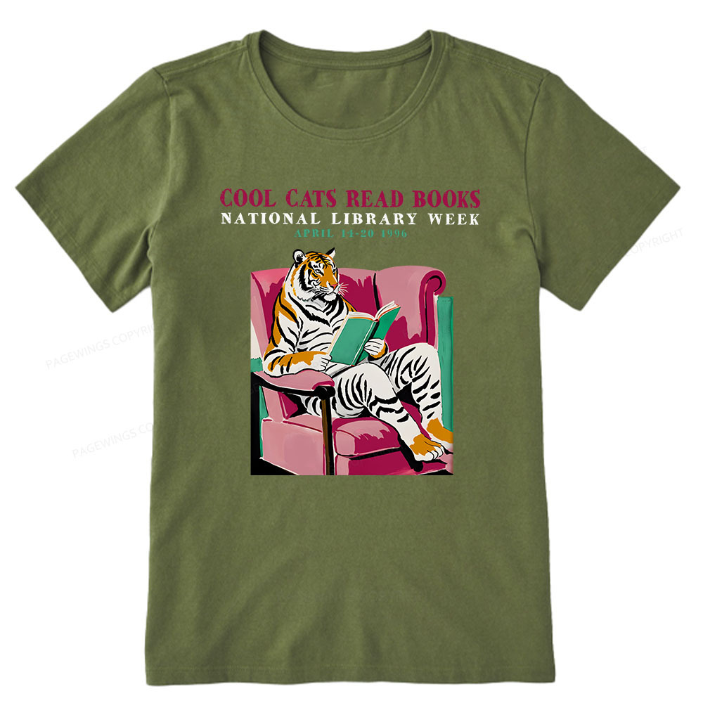 Pagewings Library Week Poster 1996 Unisex Classic T-shirt