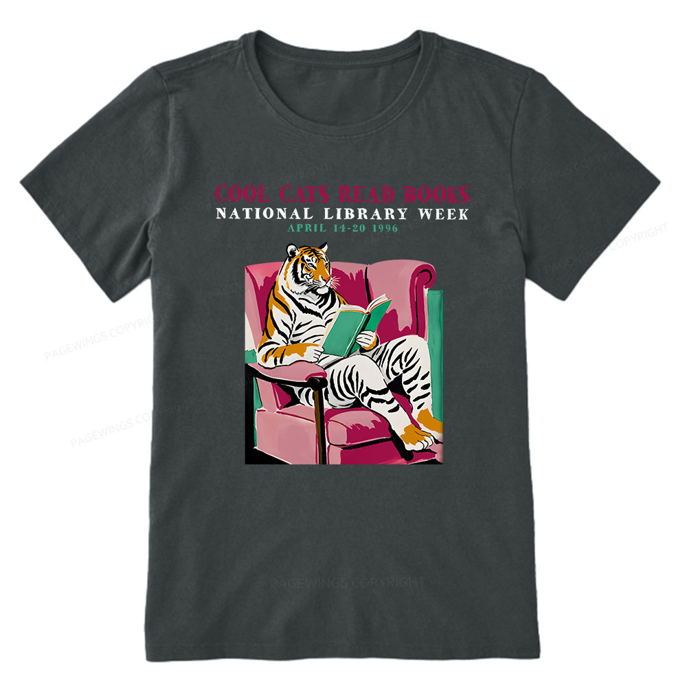 Pagewings  Library Week Poster 1996 Unisex Classic T-shirt