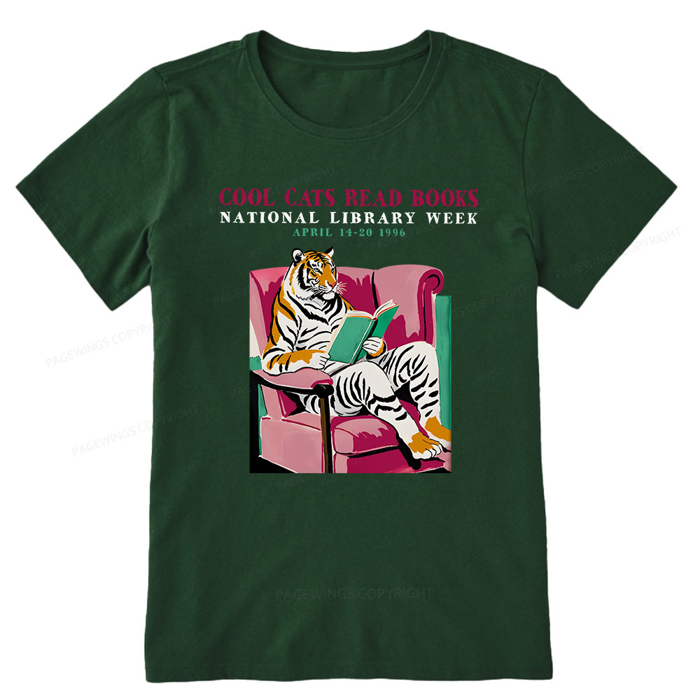 Pagewings Library Week Poster 1996 Unisex Classic T-shirt