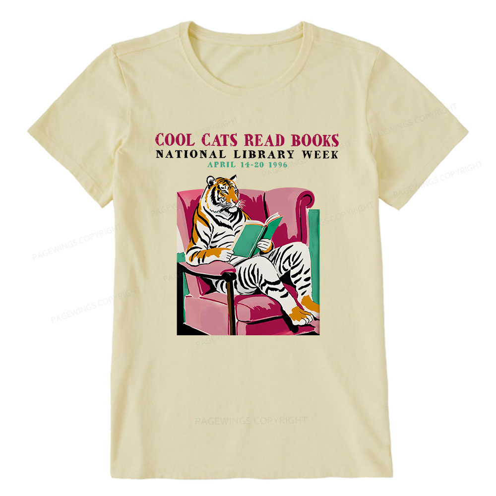 Pagewings  Library Week Poster 1996 Unisex Classic T-shirt