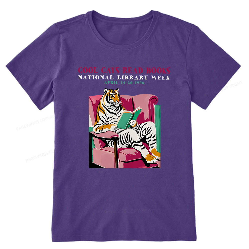 Pagewings Library Week Poster 1996 Unisex Classic T-shirt