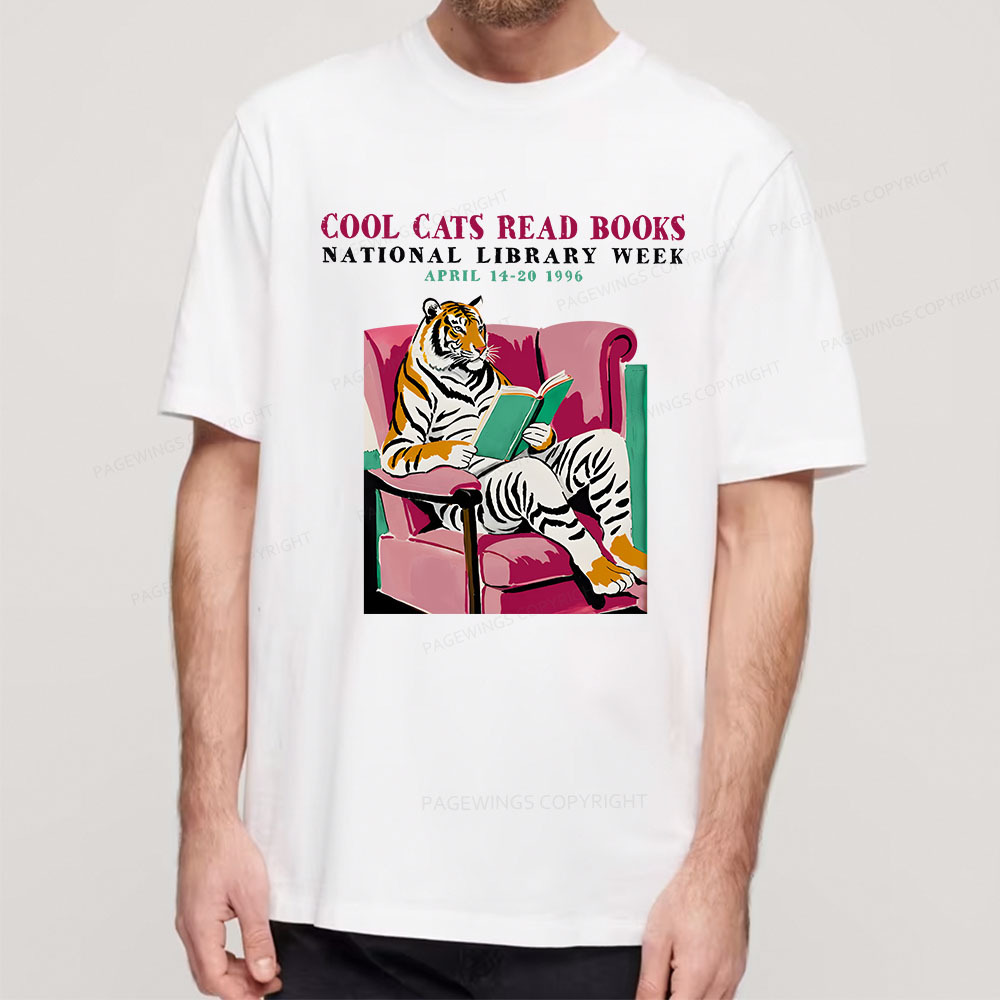 Pagewings Library Week Poster 1996 Unisex Classic T-shirt