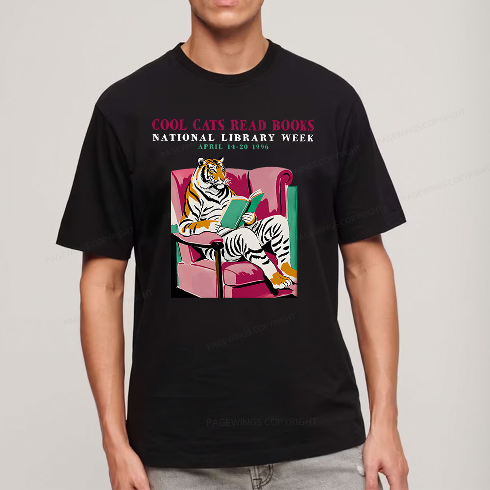 Pagewings Library Week Poster 1996 Unisex Classic T-shirt