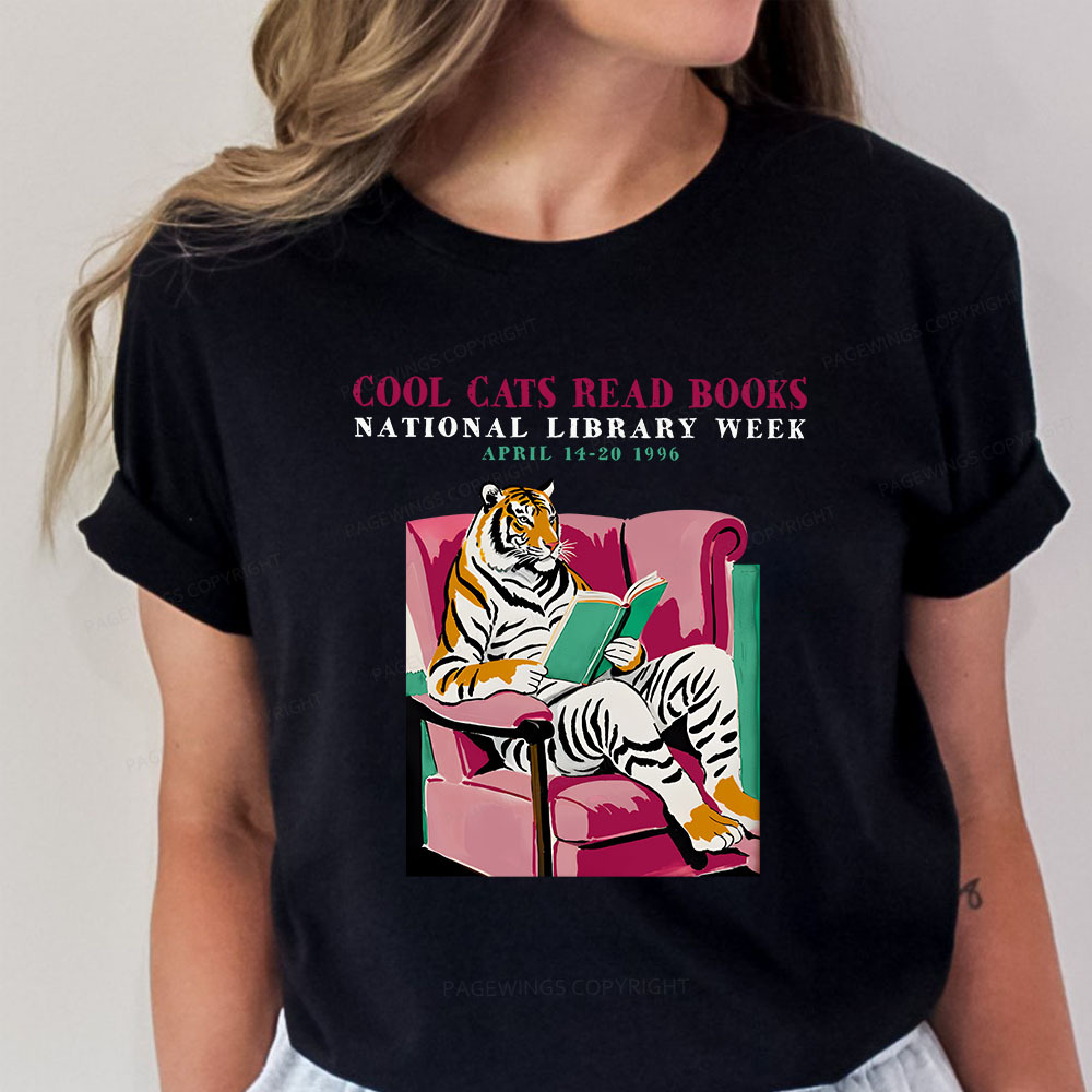 Pagewings Library Week Poster 1996 Unisex Classic T-shirt