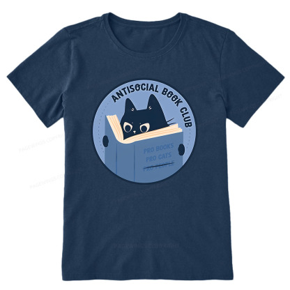 Pagewings Anitisocial Book Club Unisex Classic T-shirt