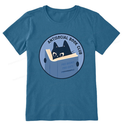 Pagewings Anitisocial Book Club Unisex Classic T-shirt