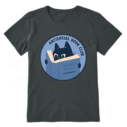 Pagewings Anitisocial Book Club Unisex Classic T-shirt