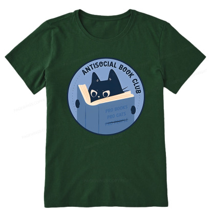 Pagewings Anitisocial Book Club Unisex Classic T-shirt