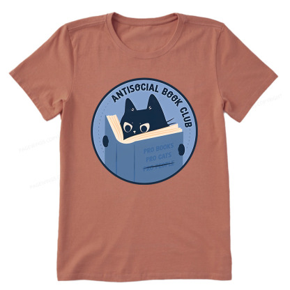 Pagewings Anitisocial Book Club Unisex Classic T-shirt