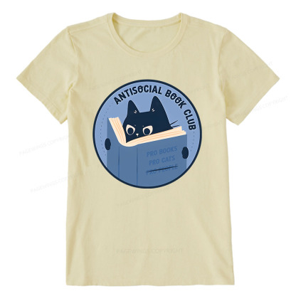 Pagewings Anitisocial Book Club Unisex Classic T-shirt