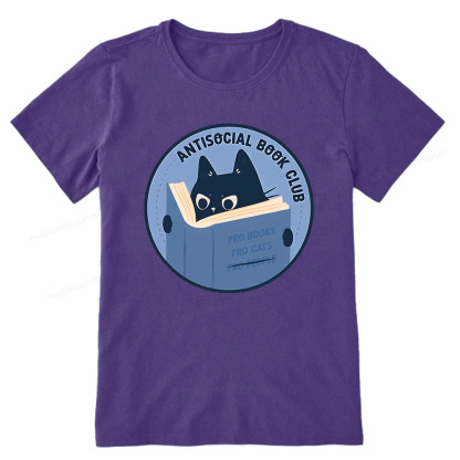 Pagewings Anitisocial Book Club Unisex Classic T-shirt