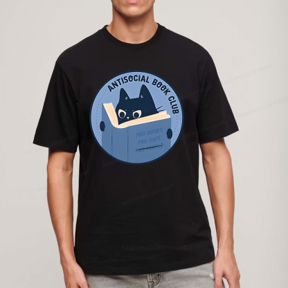 Pagewings Anitisocial Book Club Unisex Classic T-shirt
