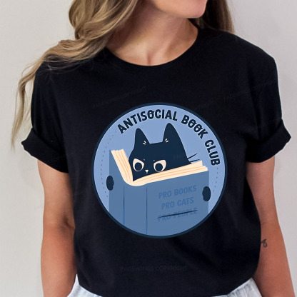 Pagewings Anitisocial Book Club Unisex Classic T-shirt