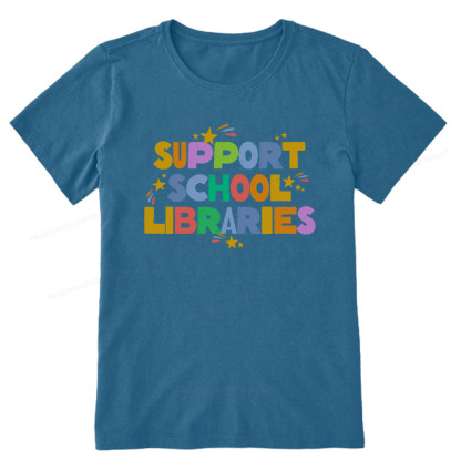 Pagewings Support School Libraries Unisex Classic T-shirt