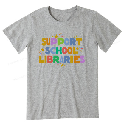 Pagewings Support School Libraries Unisex Classic T-shirt