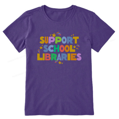 Pagewings Support School Libraries Unisex Classic T-shirt