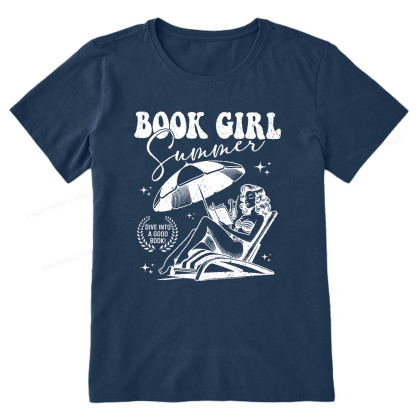 Pagewings Book Girl Summer  Unisex Classic T-shirt