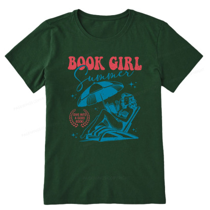 Pagewings Book Girl Summer  Unisex Classic T-shirt
