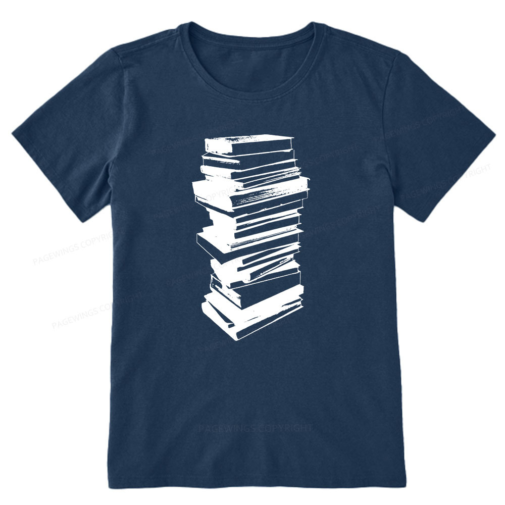 Pagewings Stack of Books Unisex Classic T-shirt