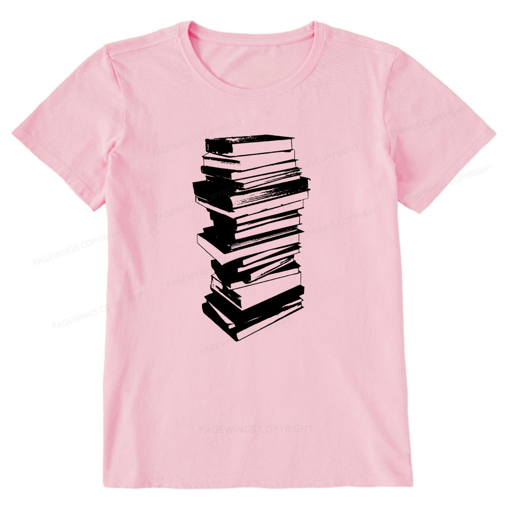 Pagewings Stack of Books Unisex Classic T-shirt