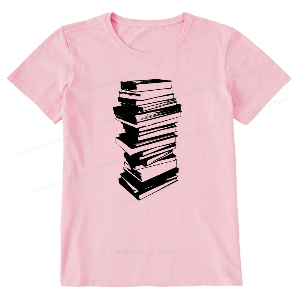 Pagewings Stack of Books Unisex Classic T-shirt