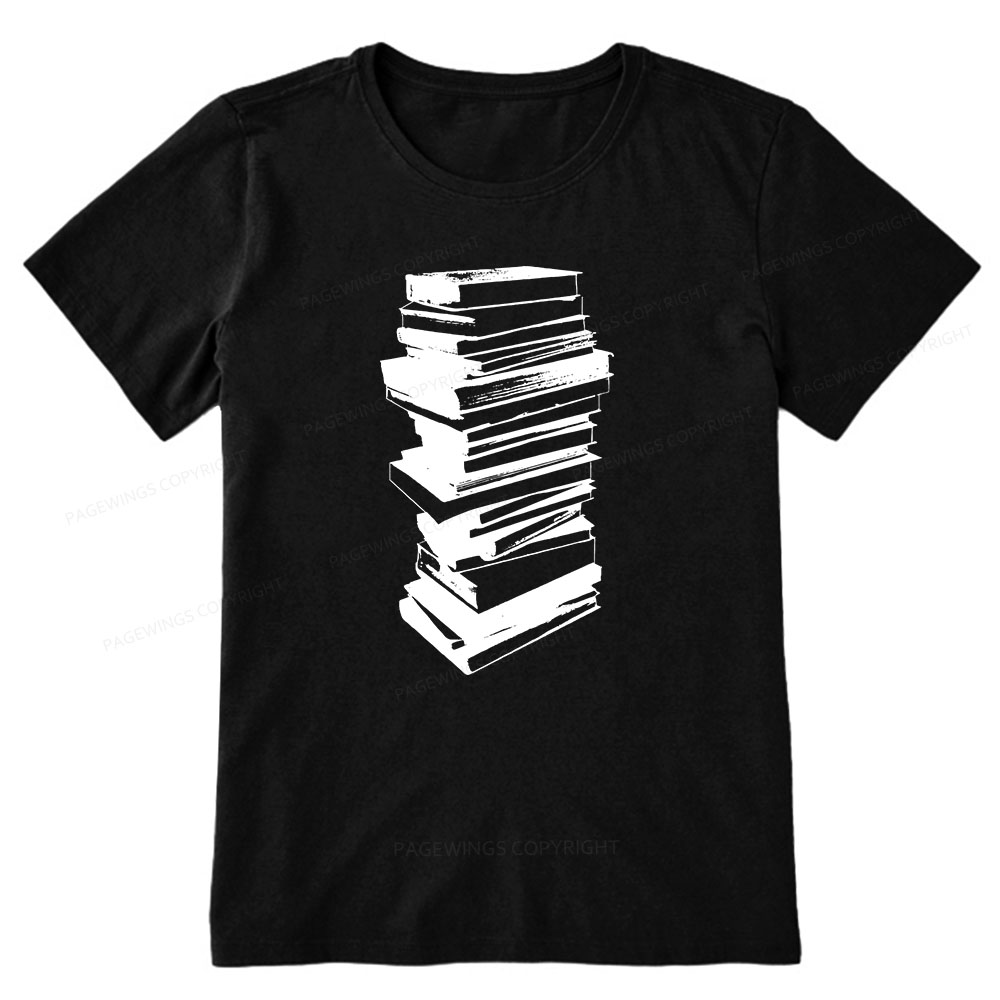 Pagewings Stack of Books Unisex Classic T-shirt