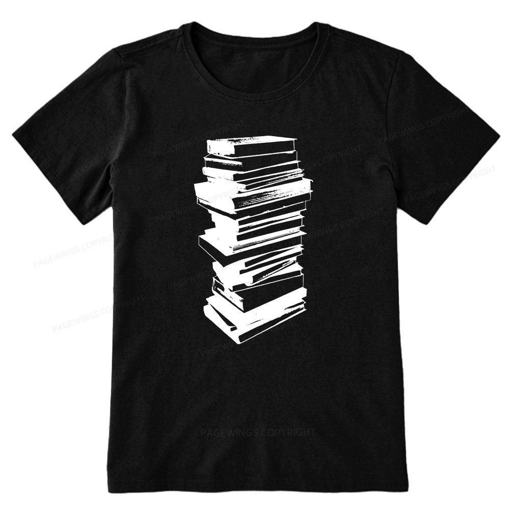 Pagewings Stack of Books Unisex Classic T-shirt