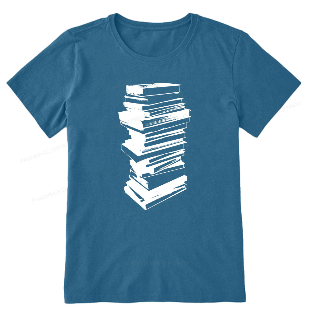 Pagewings Stack of Books Unisex Classic T-shirt