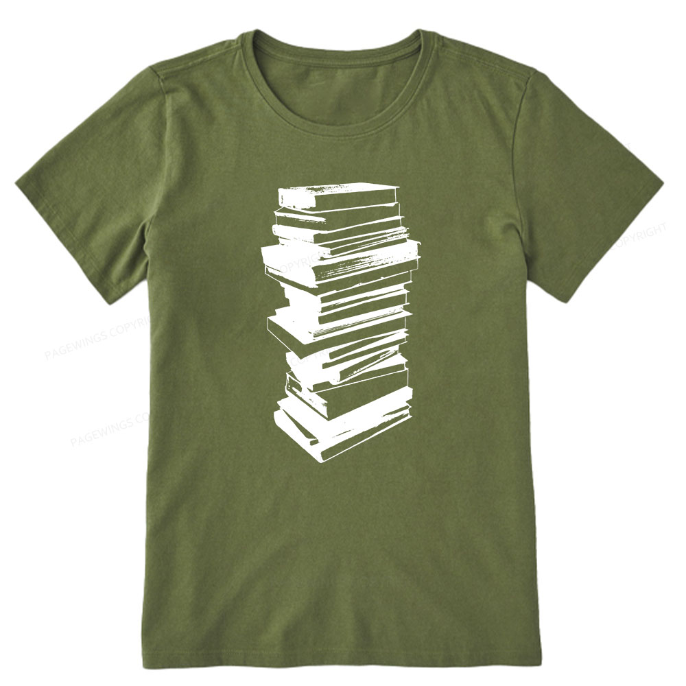 Pagewings Stack of Books Unisex Classic T-shirt