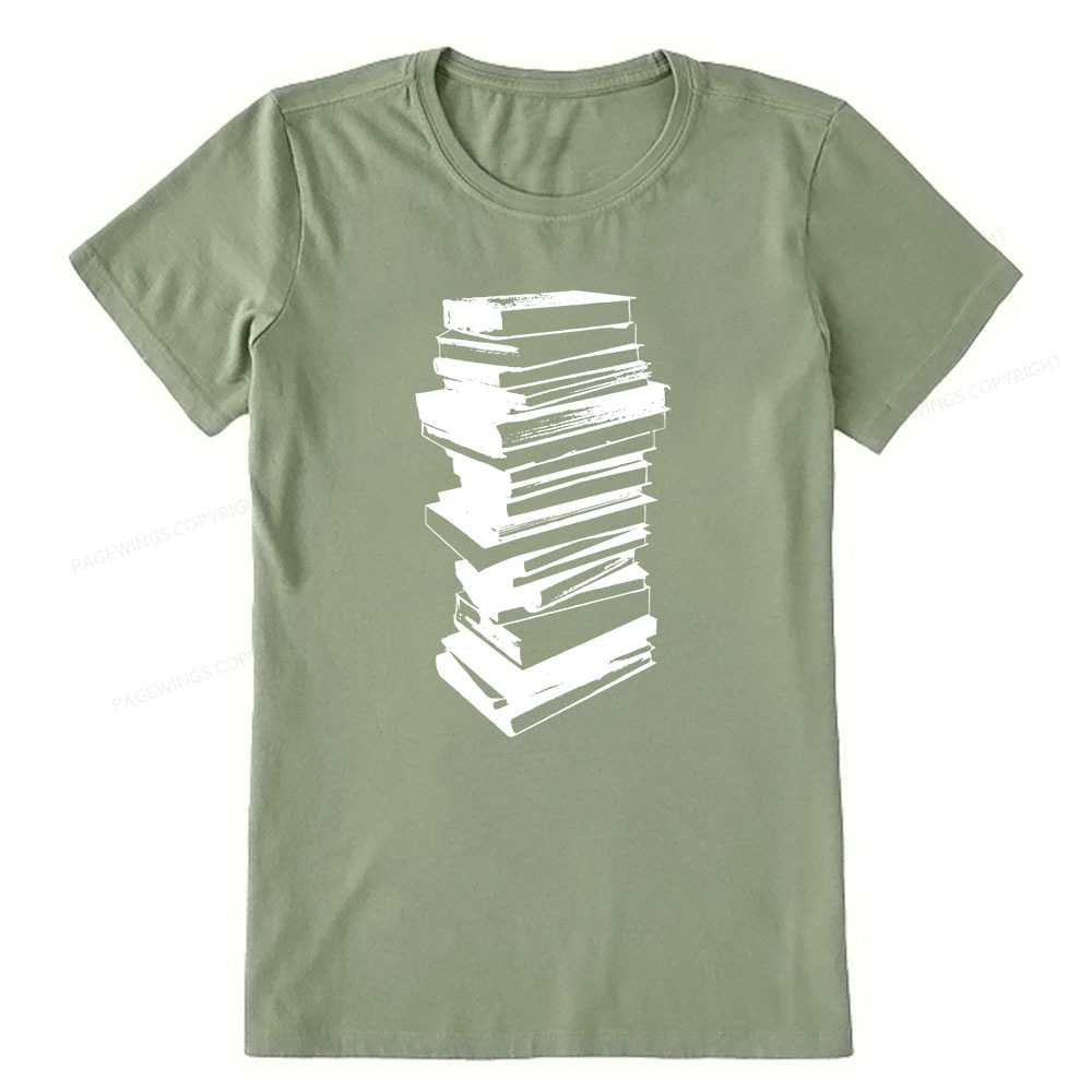 Pagewings Stack of Books Unisex Classic T-shirt