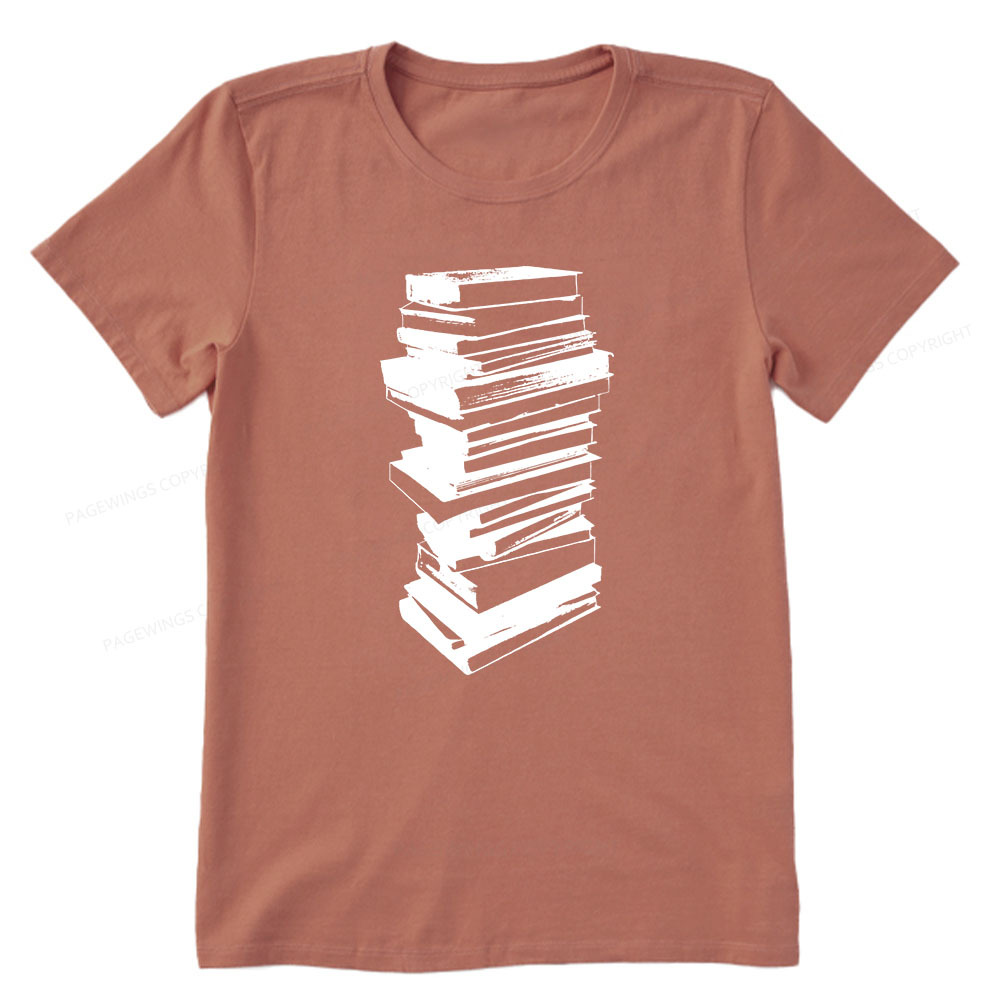 Pagewings Stack of Books Unisex Classic T-shirt