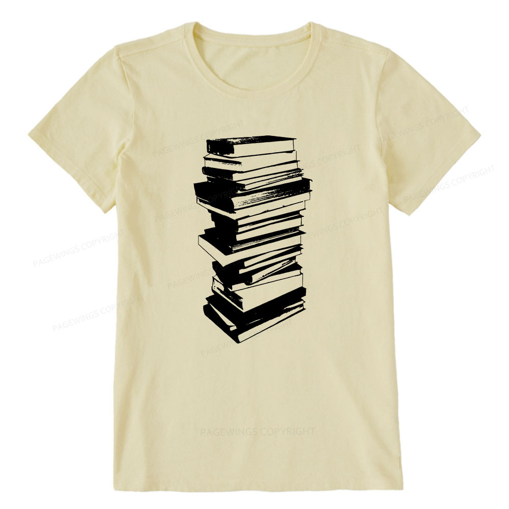 Pagewings Stack of Books Unisex Classic T-shirt