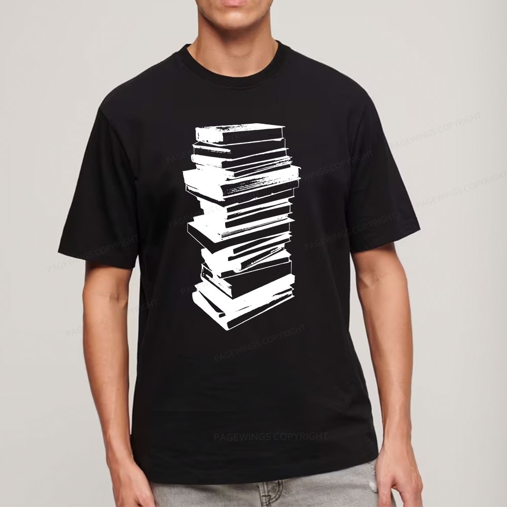 Pagewings Stack of Books Unisex Classic T-shirt