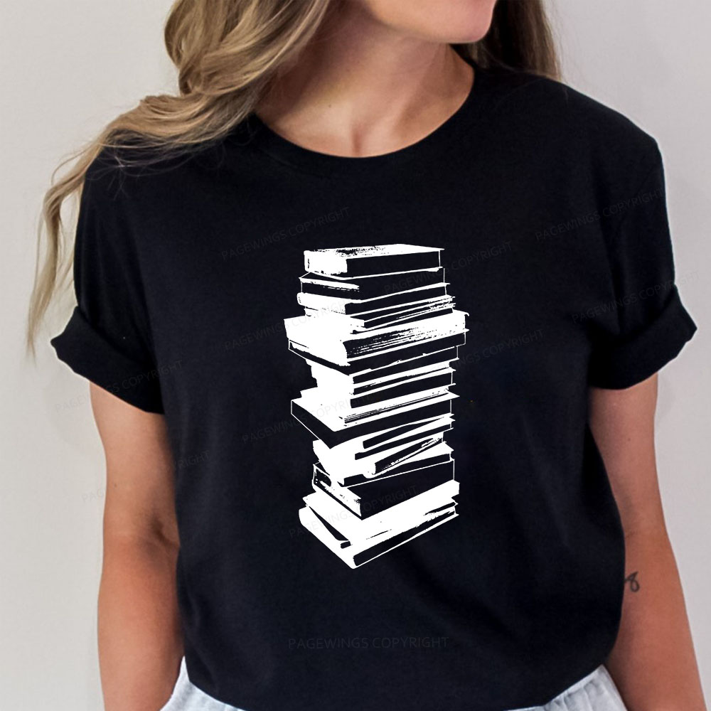 Pagewings Stack of Books Unisex Classic T-shirt