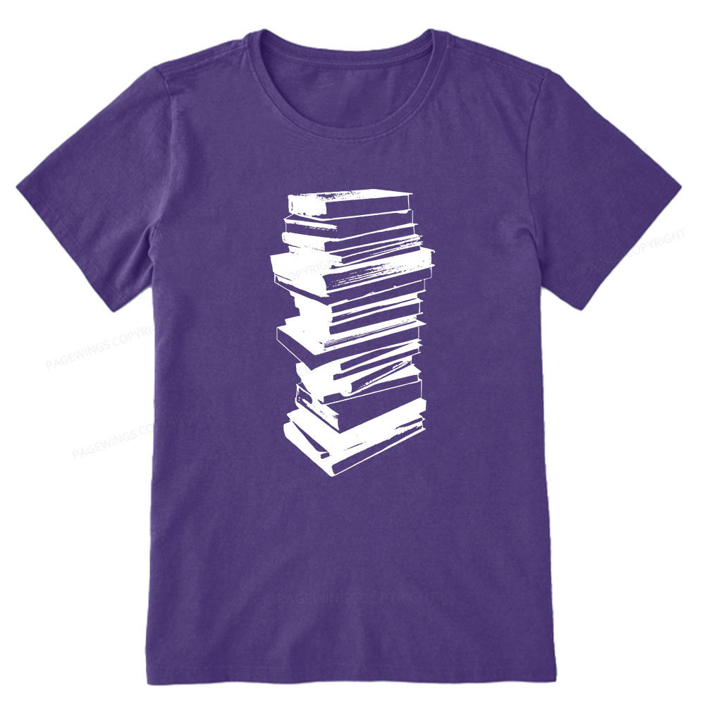 Pagewings Stack of Books Unisex Classic T-shirt