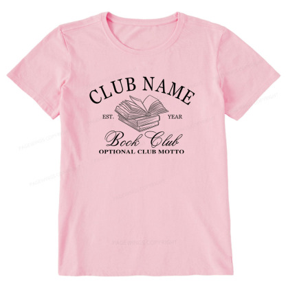 Pagewings Personalized Book Club Unisex Classic T-shirt